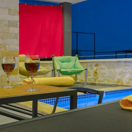 Вилла Tarz Isolated Heated Pool Honeymoon Каш